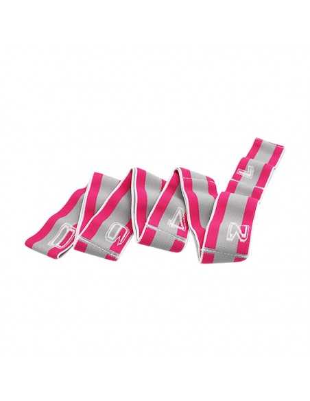Elastijim band rosa/gris