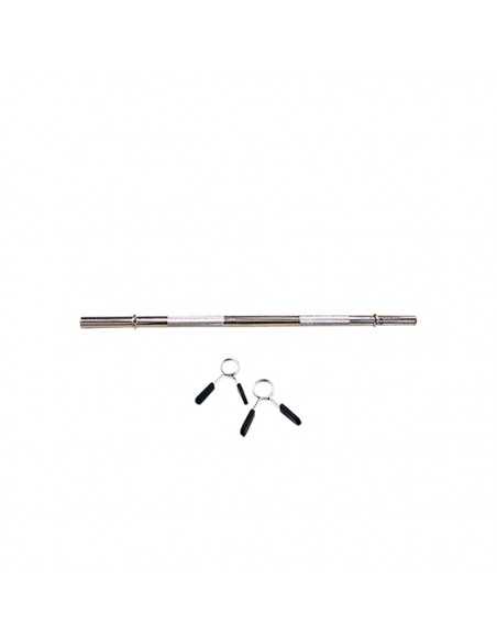 Barra alzamiento 1,50mt con fijaciones muelle