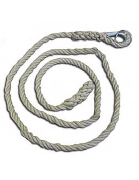 Cuerda trepa lisa 4 mts (uso exclusivo para interior)