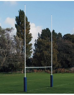 Juego porterías rugby metálicas tubo ø 100