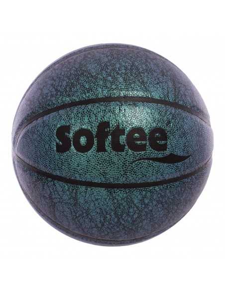 Balón baloncesto cuero softee park