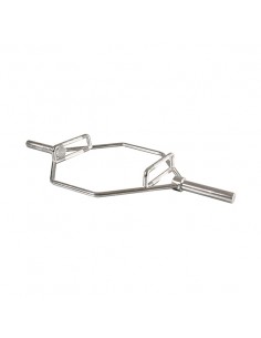 Barra olimpica hexagonal softee 142x64cm
