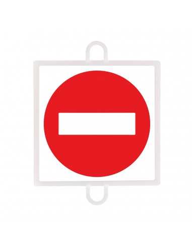 Panel de señalización tráfico de prohibición nº 1 (dirección contraria)