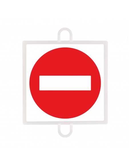 Panel de señalización tráfico de prohibición nº 1 (dirección contraria)