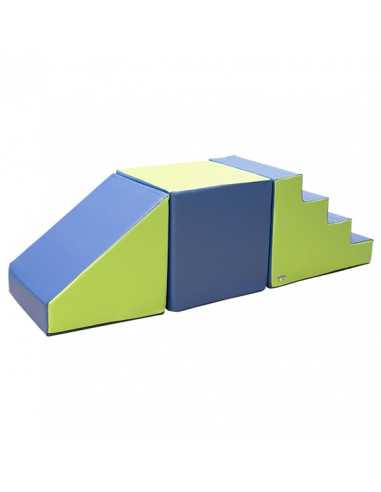 Set figuras nº3 (escalera, cuadrado, rampa)