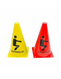 Cono training sentadillas