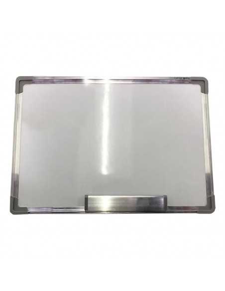 Pizarra magnética neutra cerco de aluminio 60x90cm