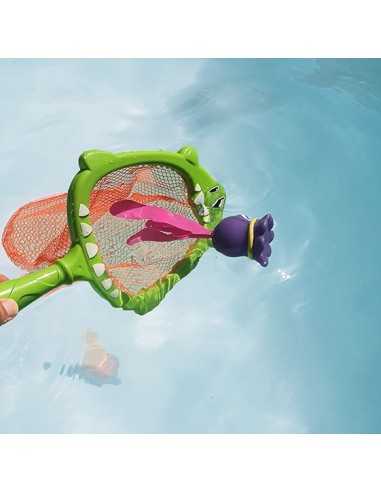 Set acuático red pesca+ 2 peces