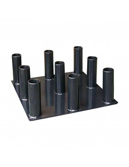 Soporte vertical barras olímpicas softee 50mm