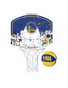Set minicanasta wilson team mini hoop nba warriors