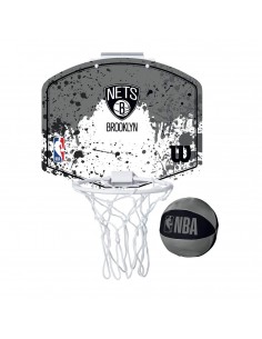Set minicanasta wilson team mini hoop nba nets