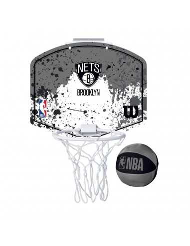 Set minicanasta wilson team mini hoop nba nets