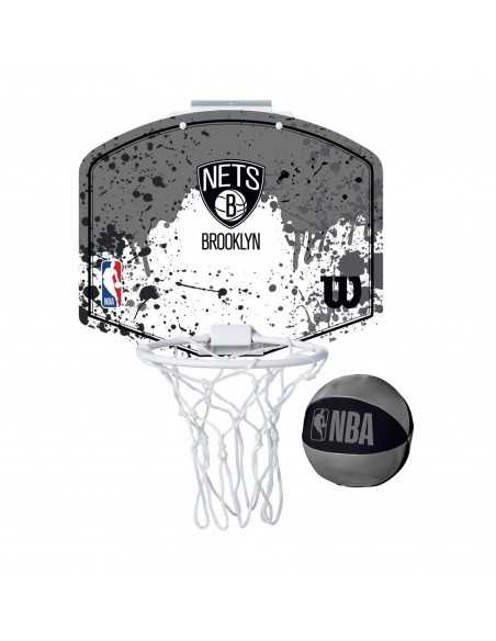 Set minicanasta wilson team mini hoop nba nets