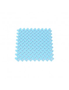 Lote 5 losetas suelo piscina softee 25x25cm azul