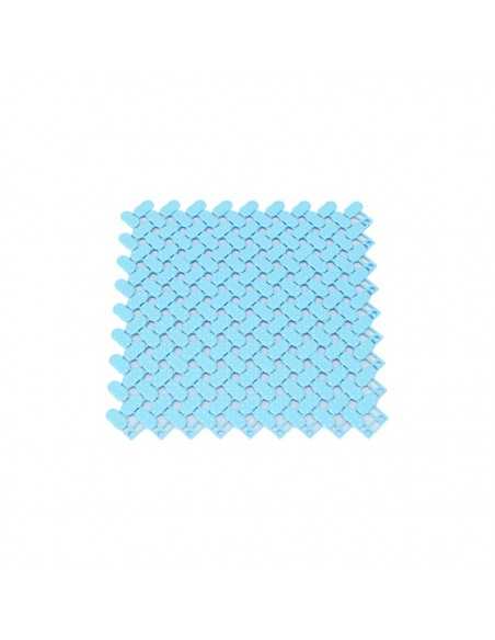 Lote 5 losetas suelo piscina softee 25x25cm azul