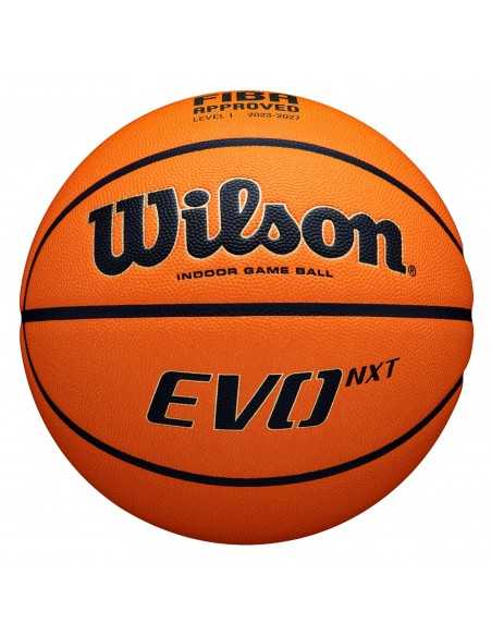 Balón baloncesto wilson evo nxt fiba game