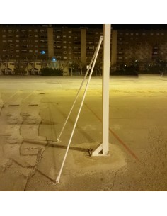 Juego 2 tirantes canastas para atornillar al suelo