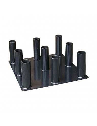 Soporte vertical barras softee 30mm