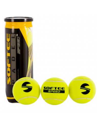 Bote 3 pelotas padel softee speed