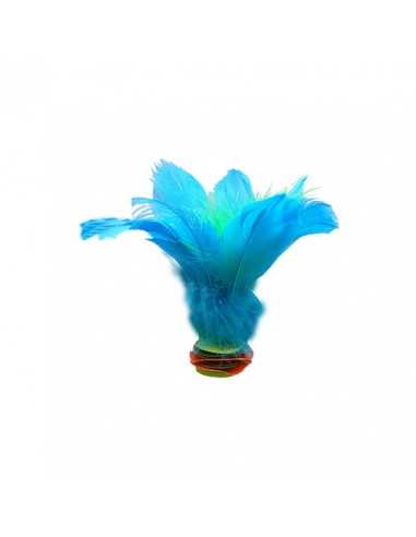 Lote 8 indiakas fútbol pluma bicolor