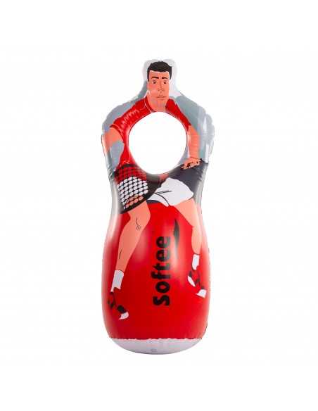 Jugador barrera hinchable tenis/pádel softee
