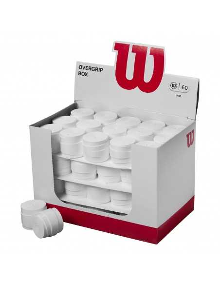 Caja 60 overgrips wilson blanco pro