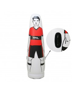 Jugador barrera hinchable rojo