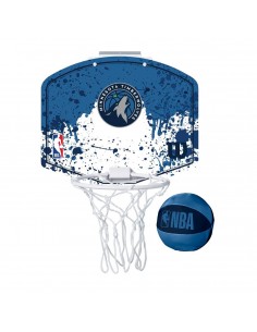 Set minicanasta wilson team mini hoop nba timber