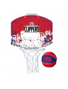 Set minicanasta wilson nba team mini hoop clippers