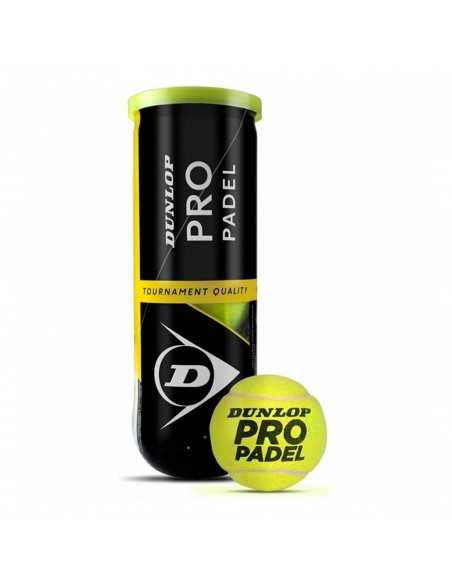 Bote 3 pelotas dunlop pro padel
