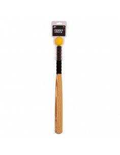 Bate con pelota béisbol softee "wood"