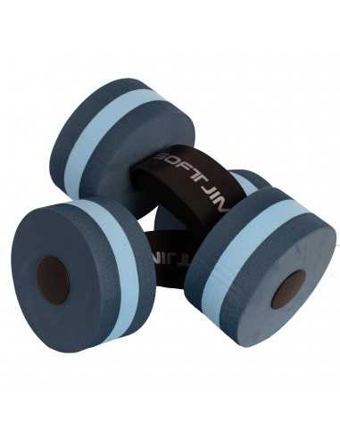 Juego de mancuernas aquaerobic bicolor