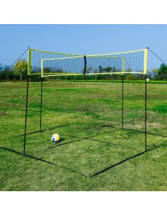 Crossnet volleyball