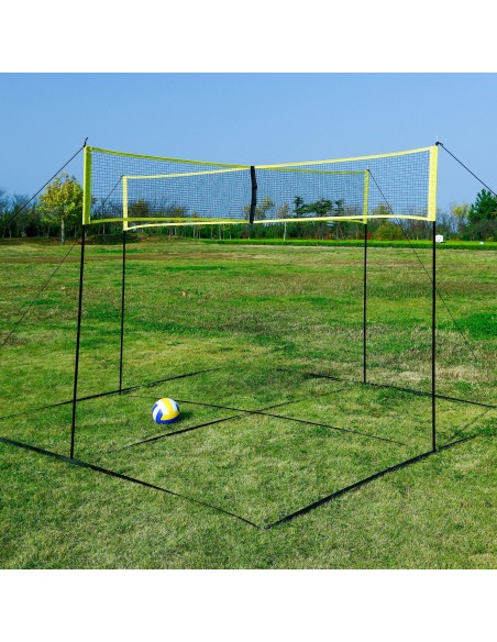 Crossnet volleyball