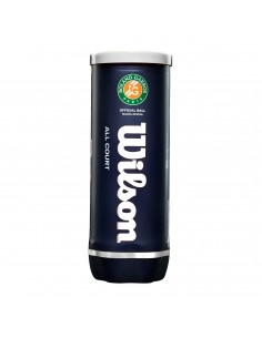 Bote 3 pelotas tenis wilson roland garros all