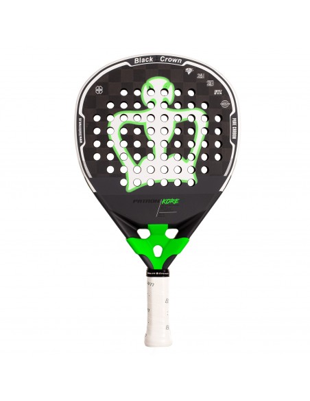 Pala de pádel black crown patron kore