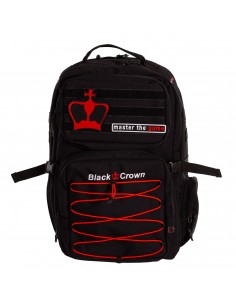 Mochila black crown spartan