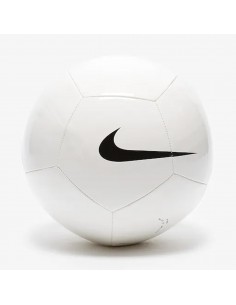 Balón de fútbol nike pitch team blanco