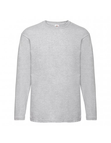 Camiseta fruit of the loom valueweight long sleeve