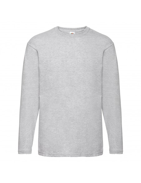 Camiseta fruit of the loom valueweight long sleeve