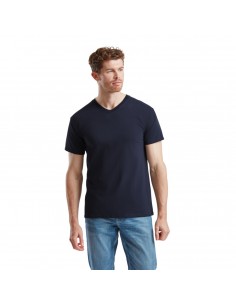 Camiseta fruit of the loom valueweight v-neck t adulto