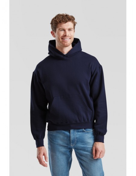 Sudadera fruit of the loom supercotton hooded sweat adulto