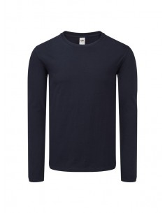 Camiseta fruit of de loom iconic 150 classic long sleeve t