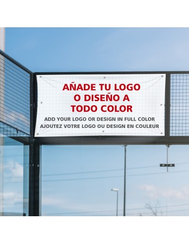 Lona textil con tu marca
